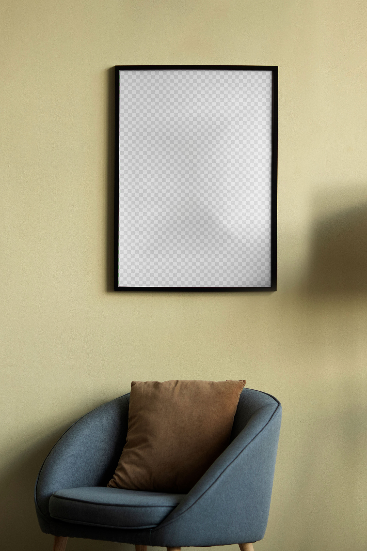 Wall Art Frame Mockups - Living Room